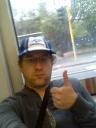 My $2.50 hat on the tram on the way in…